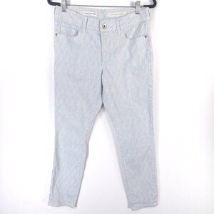 Pilcro & Letterpress‎ ANTHROPOLOGIE MID-RISE Skinny Jeans Pants Striped Size 29
